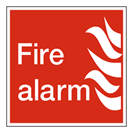 Fire Alarm sticker