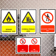 safety signage